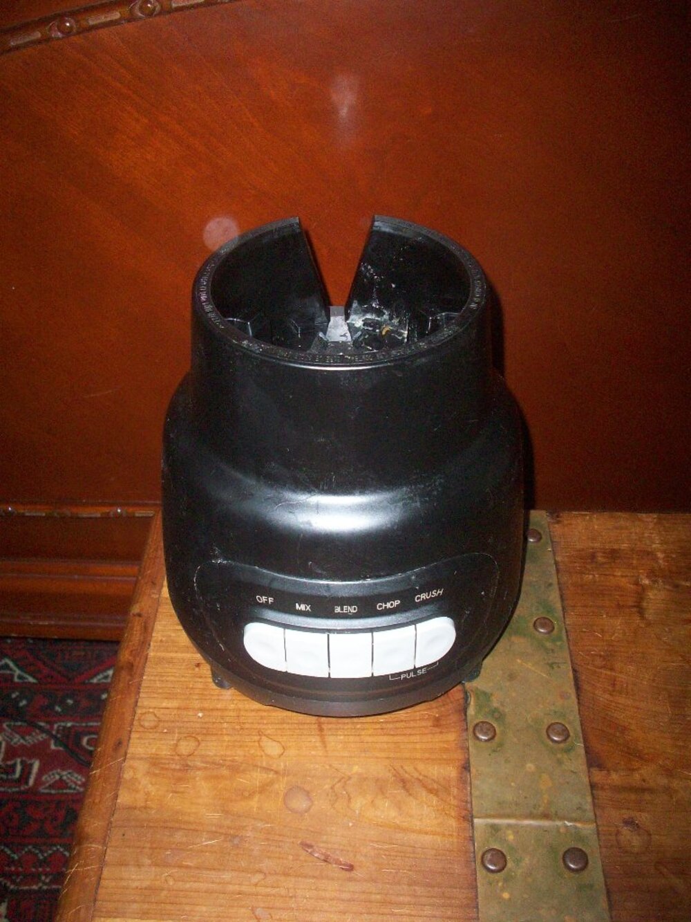 Walmart Mainstays Blender Replacement Black Base 500W 5-Speed Ice-Crushing Motor